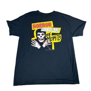 The Misfits Horror Business Teenagers From Mars 2015 Black Graphic T-Shirt Large
